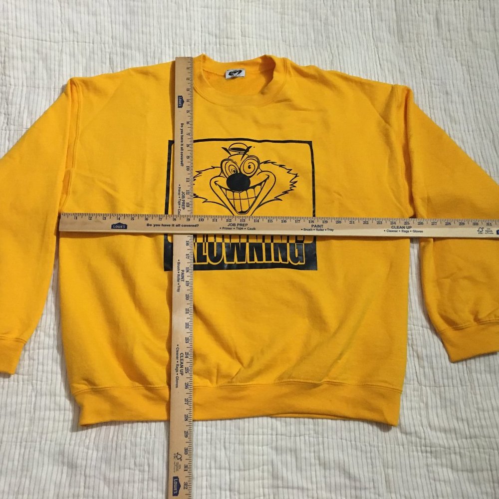 Chicago Custom Clothing 'Klowning Klothing' Brand Pullover Sweatshirt Size XL